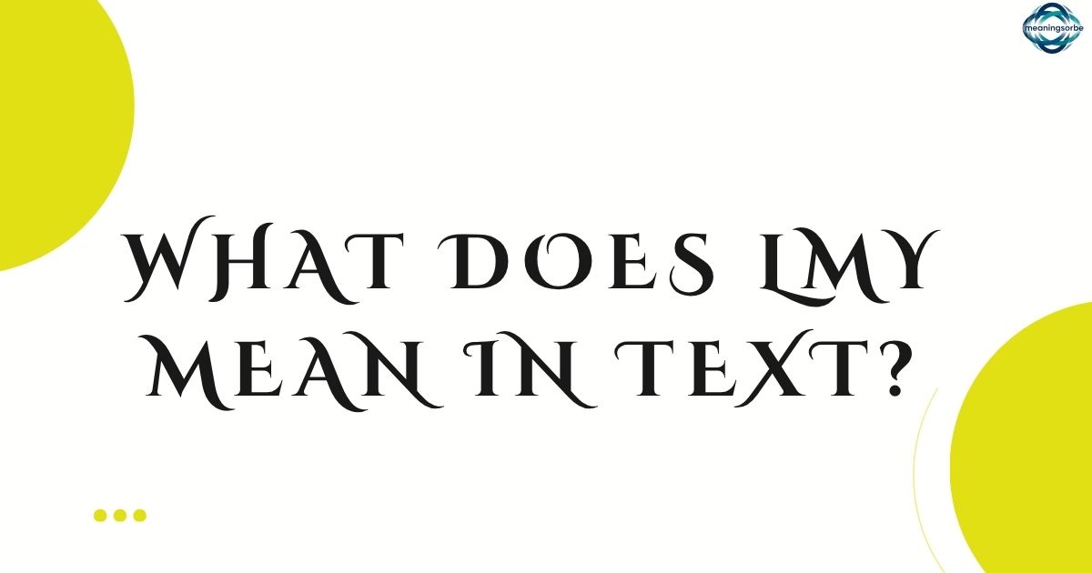 What Does LMY Mean in Text Full Meaning, Uses & Examples (2026 Guide)