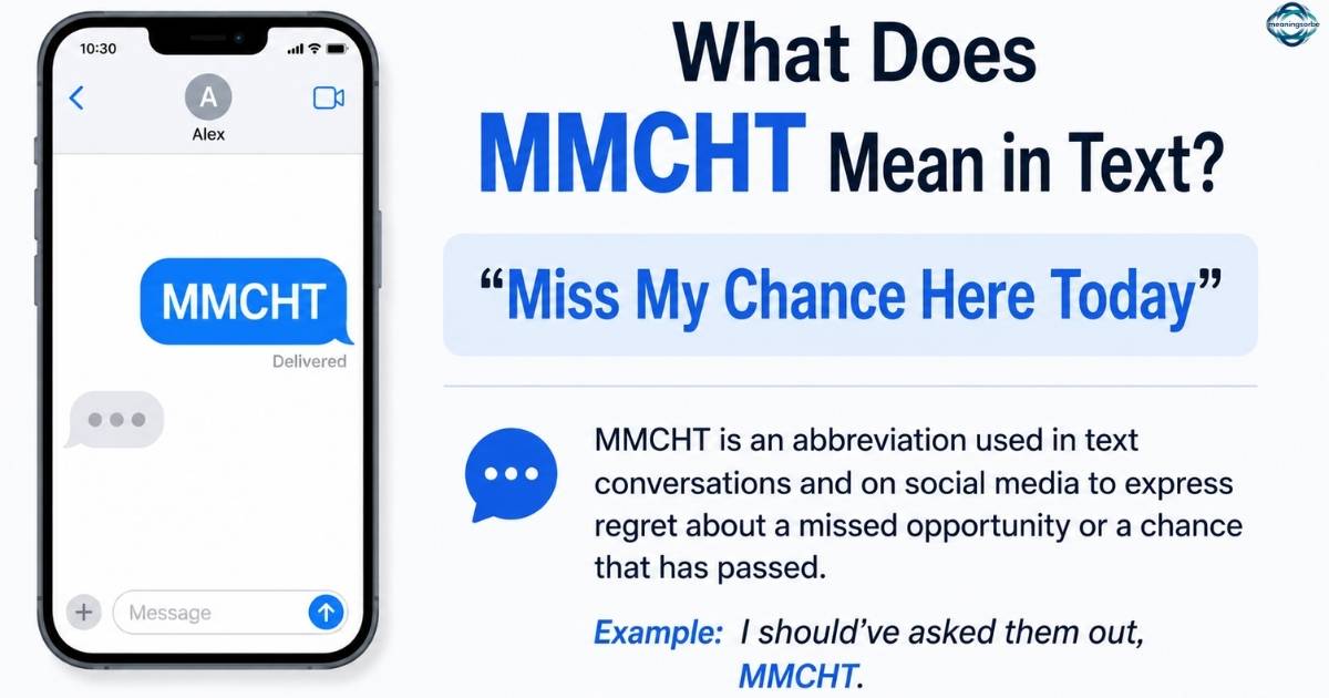 What Does MMCHT Mean in Text? Full Meaning Explained 2026